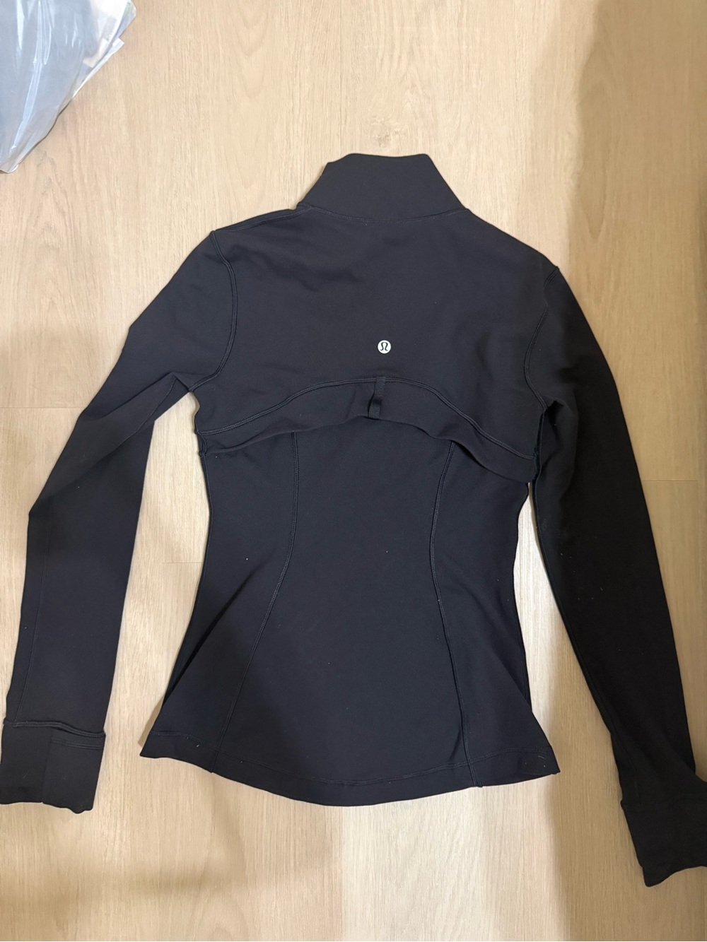 Lululemon black define jacket luon size 4 workout Activewear - Picture 4 of 5